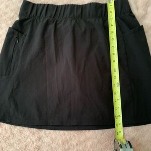 Black Skirt with Pockets RBX athletic skort pickle ball tennis golf